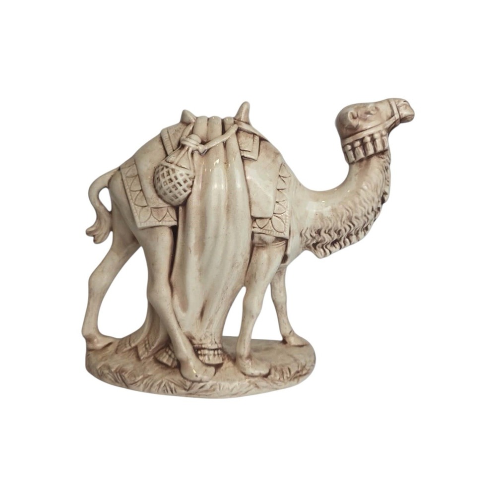 Vtg Holland Mold Ceramic Nativity 8.5" Replacement Standing Camel- No Chips